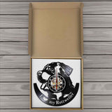 Vinyl-Wanduhr Vinyl-Wanduhr Kreative Retro-Nostalgie-Wanduhr Wanduhr