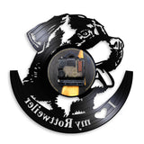 Vinyl-Wanduhr Vinyl-Wanduhr Kreative Retro-Nostalgie-Wanduhr Wanduhr