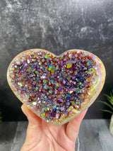 Valentinsgeschenk aus Kunstkristall, Kunsthandwerk aus Kunstharz
