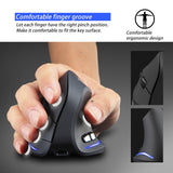 Wireless Vertical Computer Accessories Ergonomic Mouse