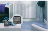 LED-Farbbildschirm Graffiti WIFI Smart Home Temperatur- und Feuchtigkeitssensor