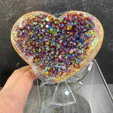 Valentinsgeschenk aus Kunstkristall, Kunsthandwerk aus Kunstharz